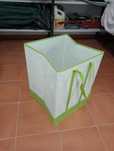 Cesto dobrável verde