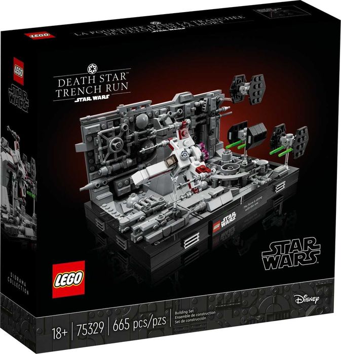 Lego - Star Wars - Death Star Trench Run Diorama