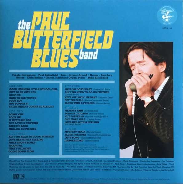 THE PAUL BUTTERFIELD BLUES BAND-Lost Elektra Sessions-3LP-nowa , folia