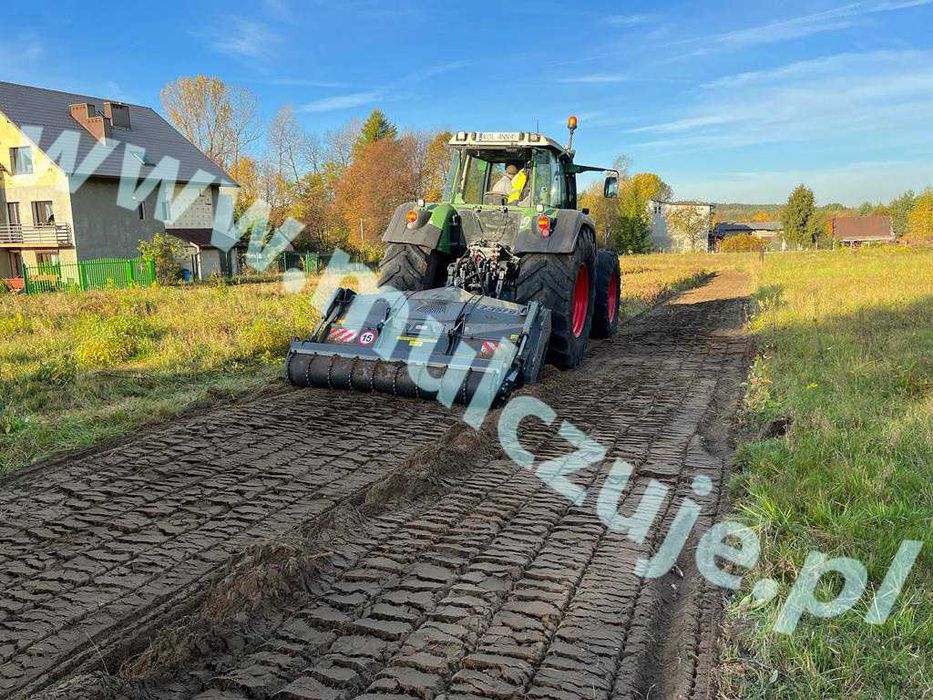 Wycinka drzew Karczowanie rekultywacja działek Mulczowanie Mulczer
