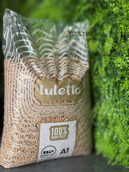 PELLET Luletto certyfikowany najwyższa jakość 100% sosna