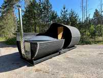 Sauna Beczka & Balia 2 w 1 Spa Ogrodowe PREMIUM HOT TUB Bania Jacuzzi