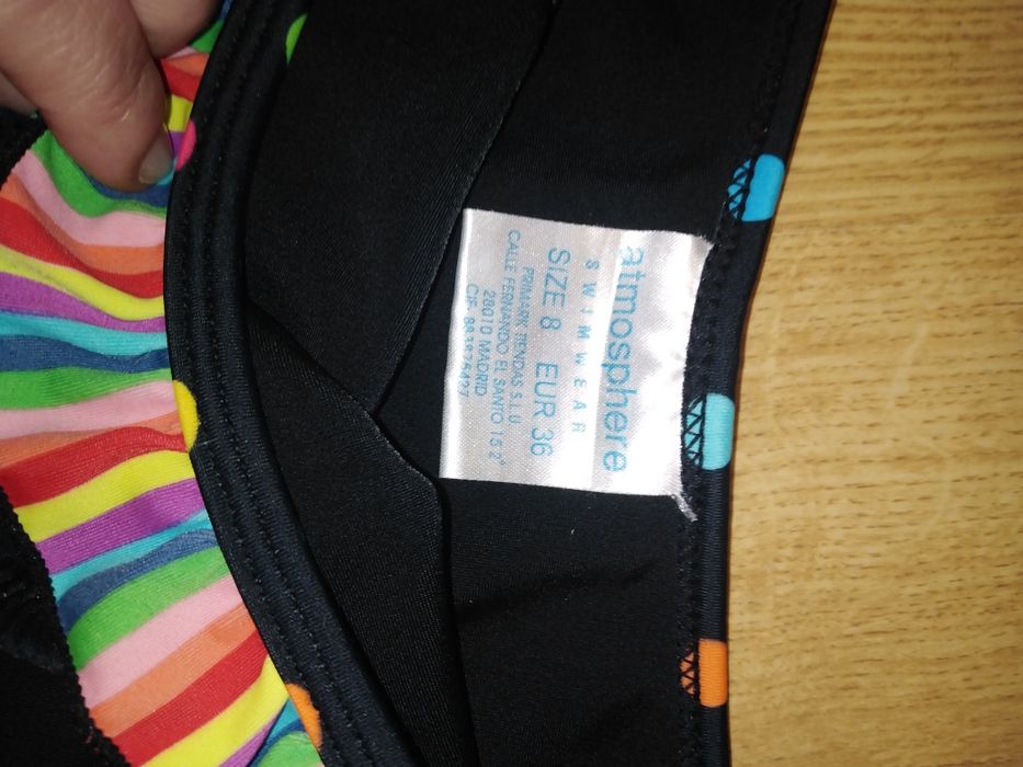 Zestaw 3 szt bikini Majtki kąpielowe dół stroju kąpielowego r 36