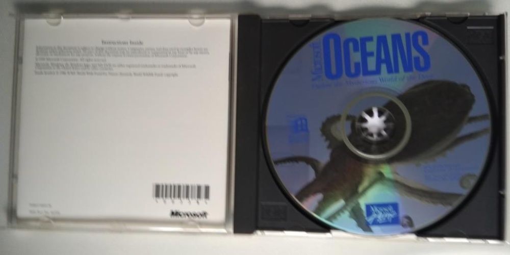 CD Rom Enciclopédia Microsoft OCEANS