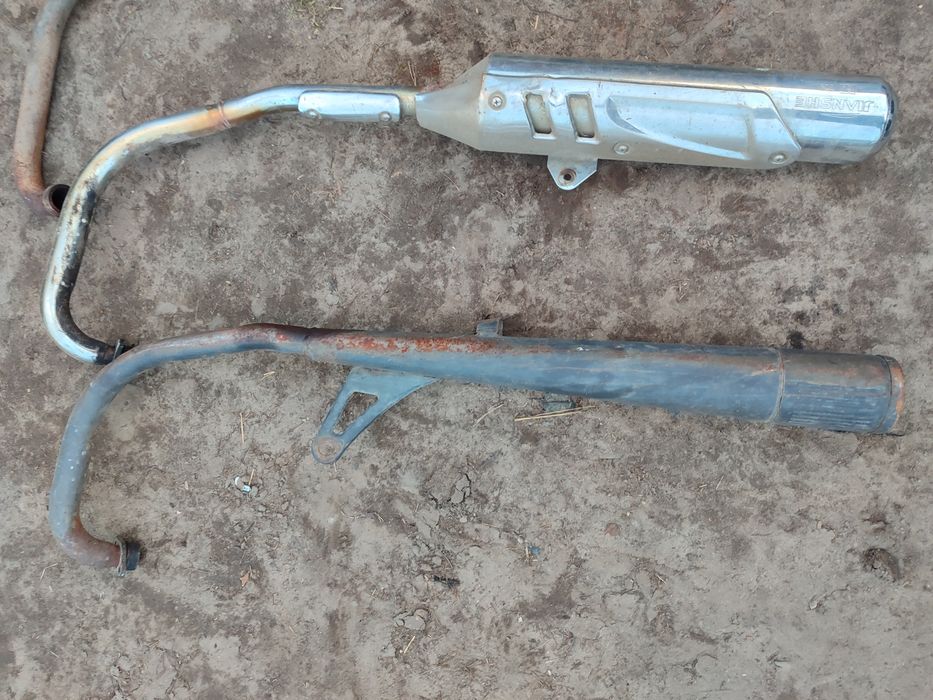 Вихлопні труби на Jianshe 125 150