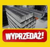 Odwodnienie drenaż kratka korytko ruszt C250 14cmx12,5cm do 25Ton C45