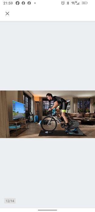 Nowy, oryginalny trenażer Garmin Tacx Flux 2 Smart