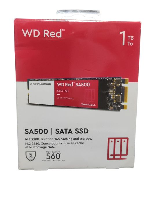 Na Lewara Dysk SSD WD Red SA500 SATA SSD 1tb