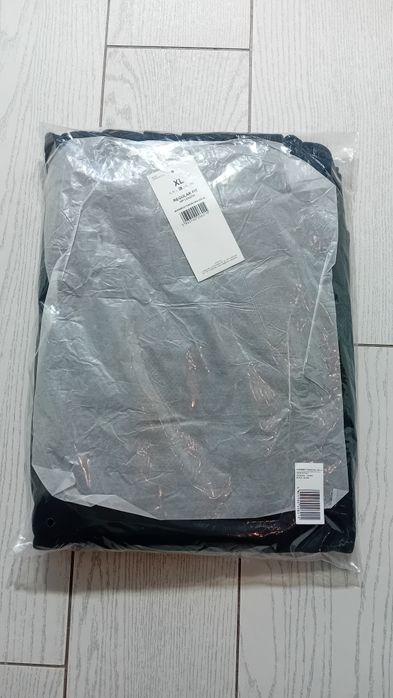 Nowa! Oryginalna 4F bluza z kapturem wkładana XL męska czarna (015)