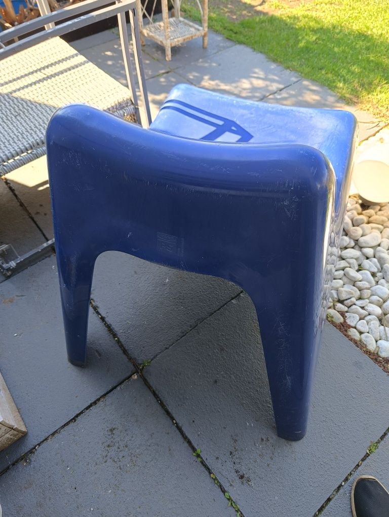 Fotel ogrodowy, plastikowy. Ikea.