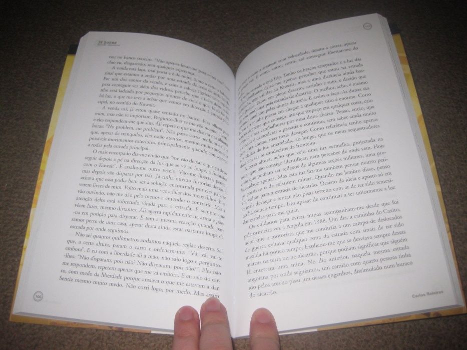 Livro "36 Horas: Emissão Impossível” Carlos Raleiras