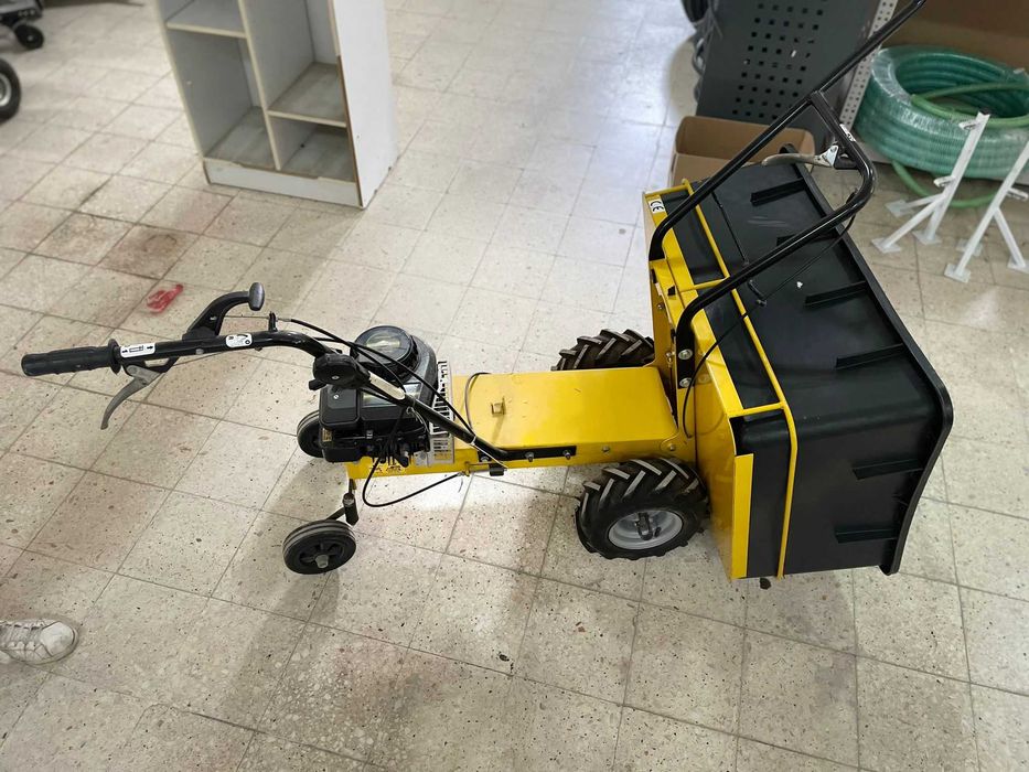 Carro de vindima basculante