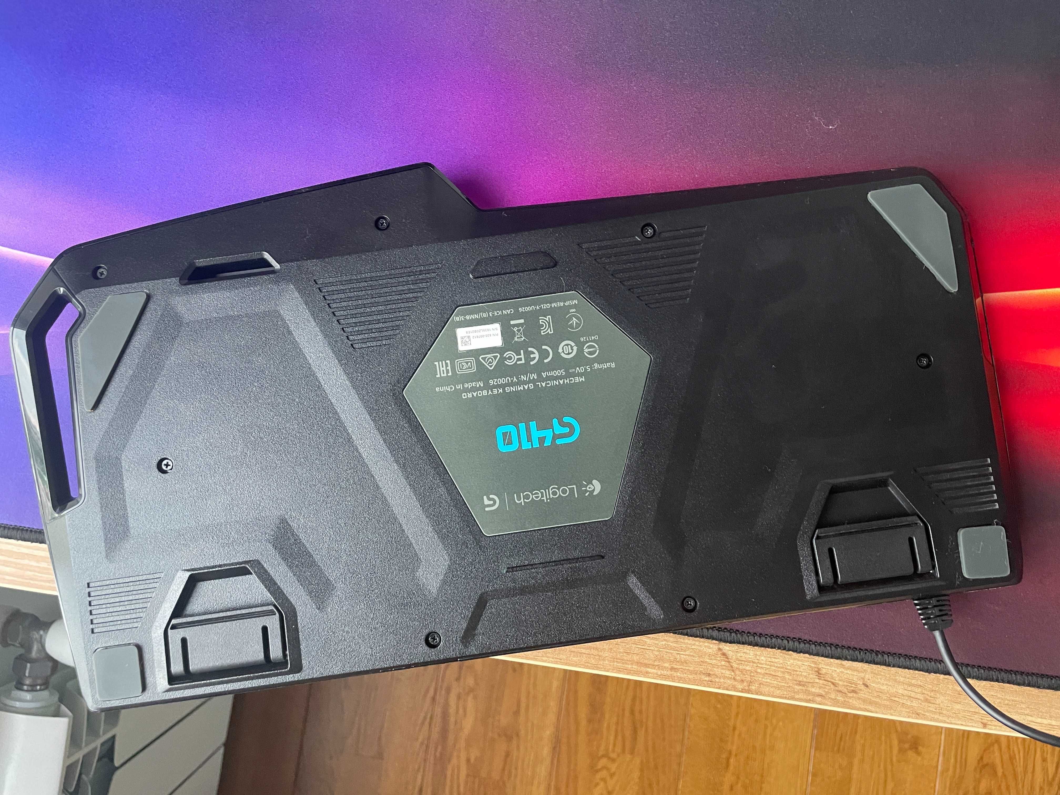 Механічна ігрова клавіатура Logitech G410 Atlas Spectrum