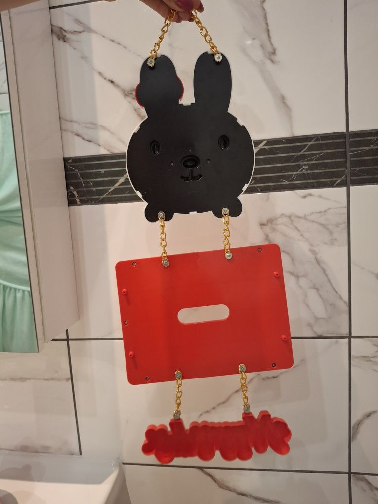 Czerwona ramka hello Kitty