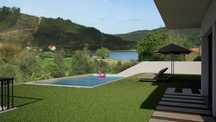 Projecto aprovado para Moradia Lago Azul com acesso ao Rio