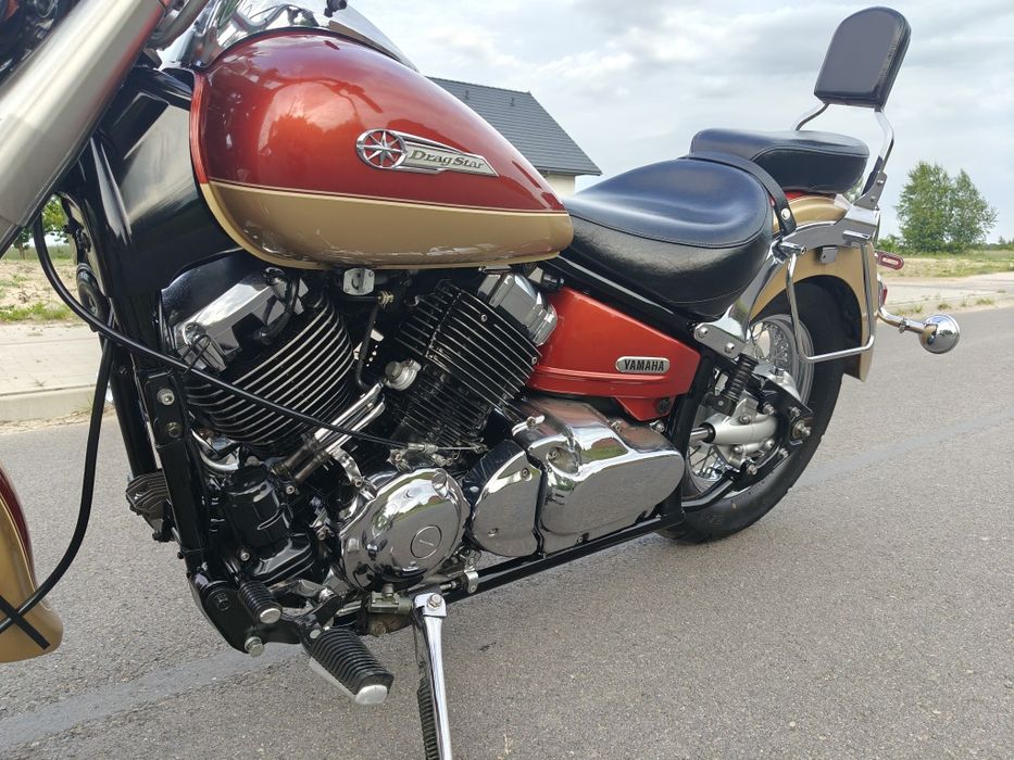 Yamaha drag star 650 XVS Classic piękny stan