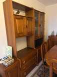 Estante Sala madeira robusta