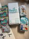 Pampers premium care 4 + pants + pampersy do wody