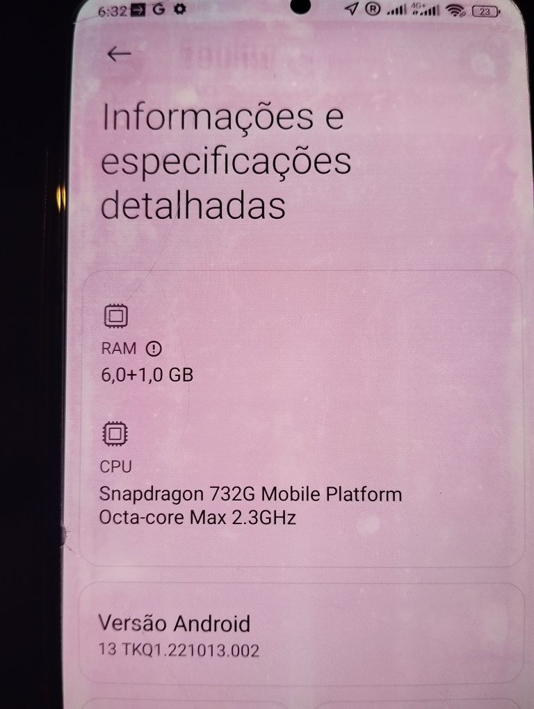 Telefone barato com caixa e fatura