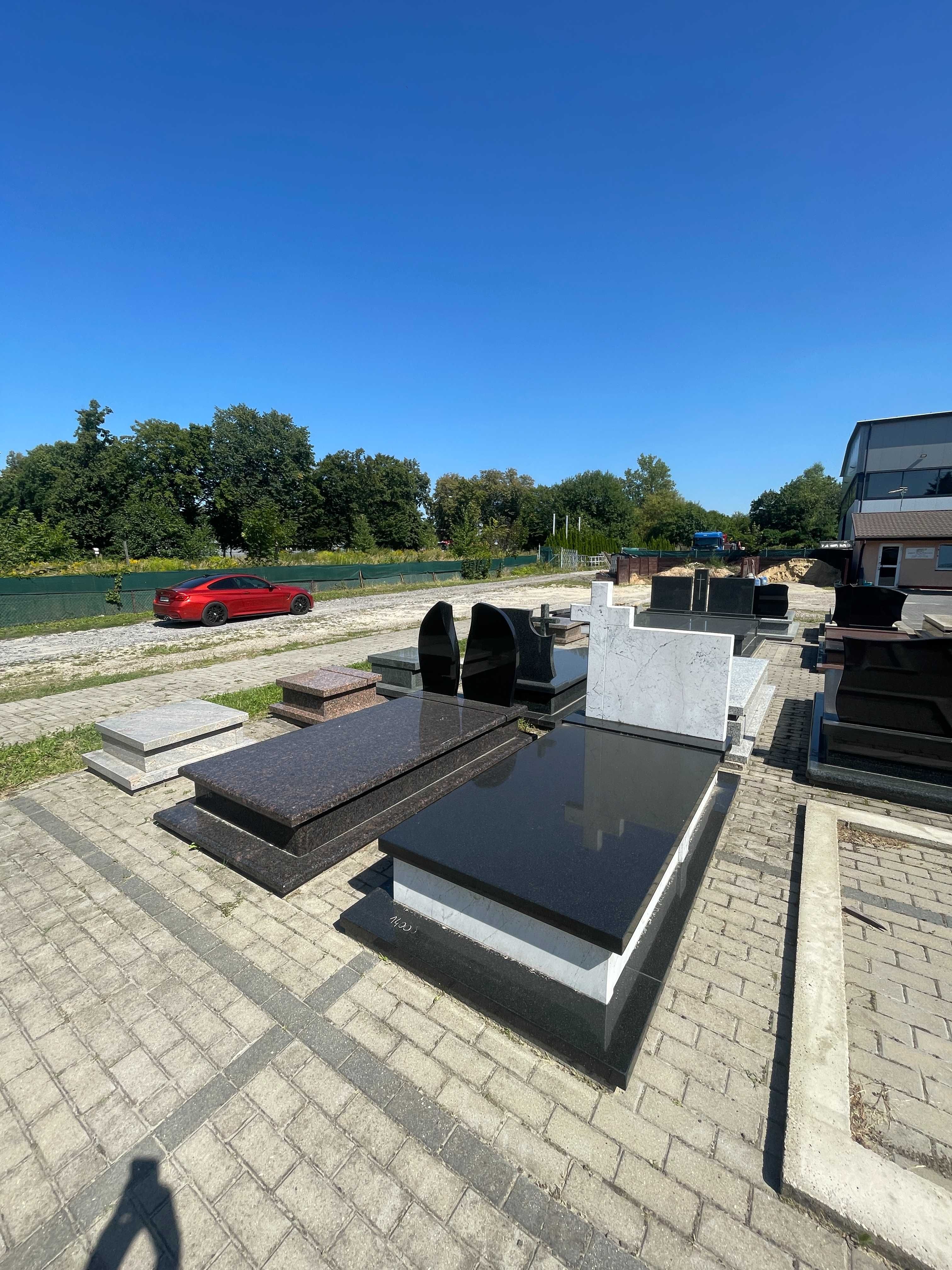 Nagrobek Pomnik Blaty Parapety Schody Kominki Kamieniarstwo Lublin
