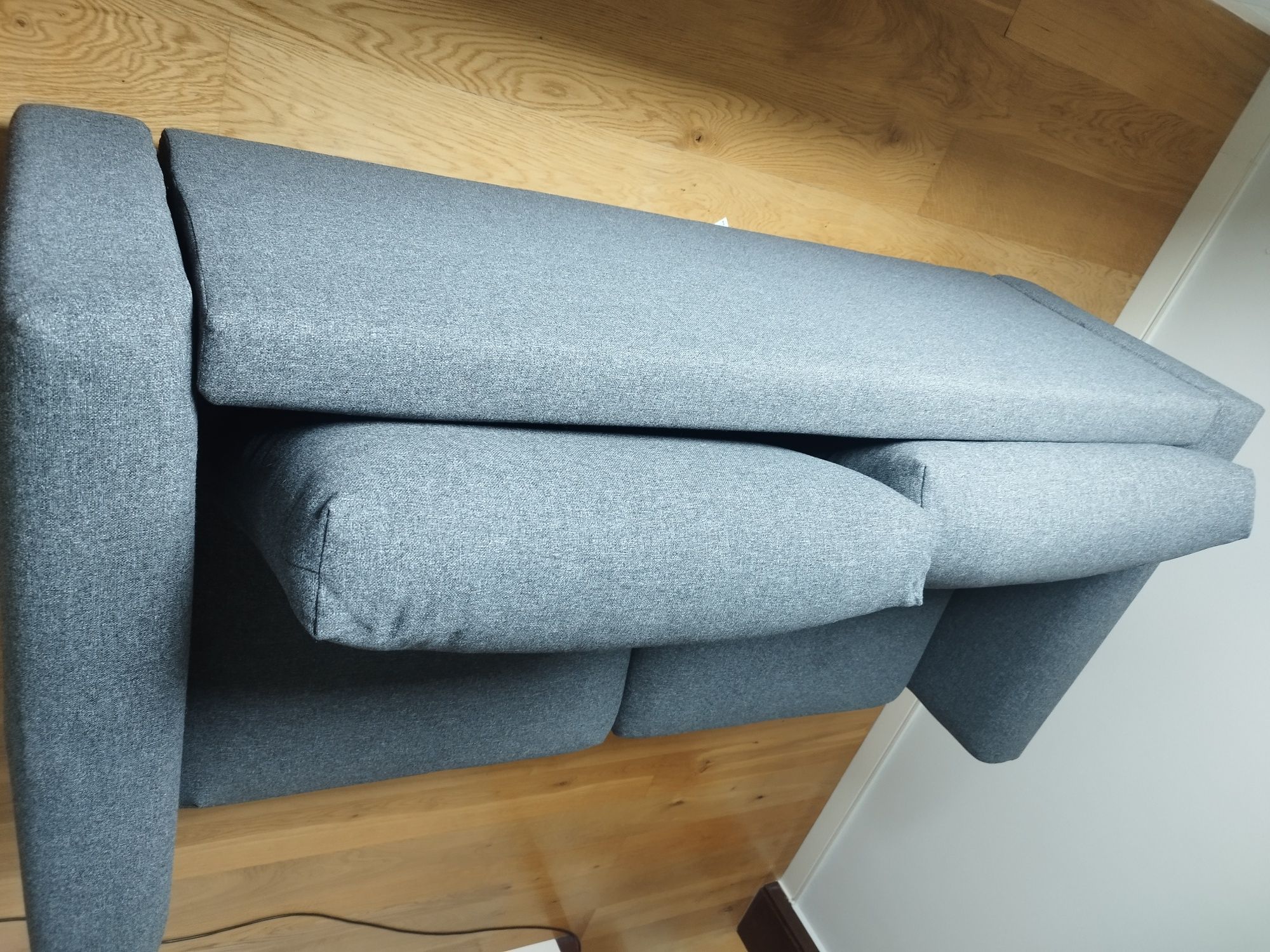 Pokrowce do Sofa Ikea Vimle 2 rozkładana Gunared Szary