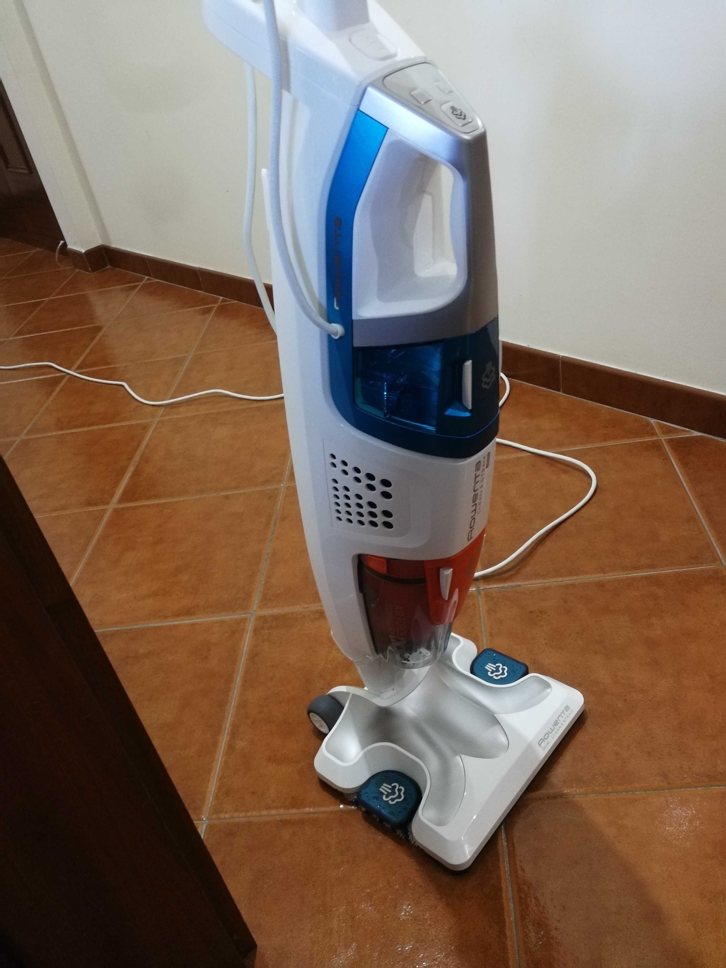 Aspirador Rowenta Clean and Steam (Aspira e lava a vapor) como NOVO