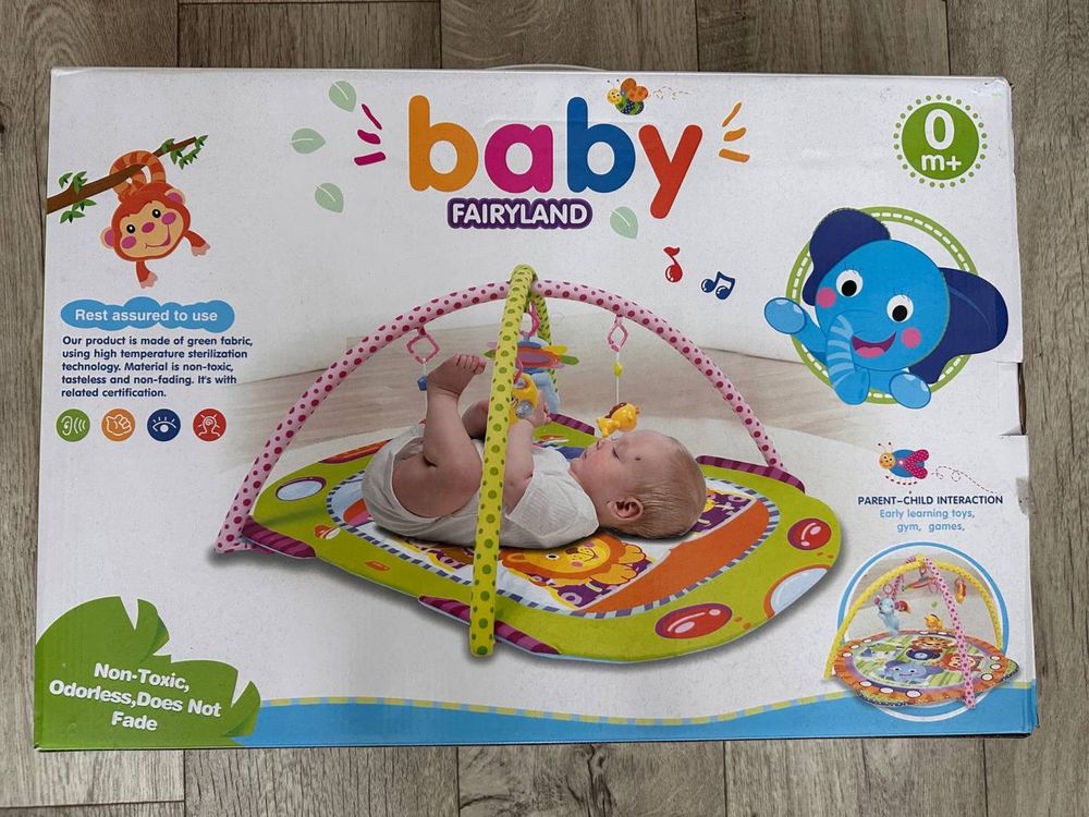 Розвиваючий, ігровий + водний килимкидля малюків
