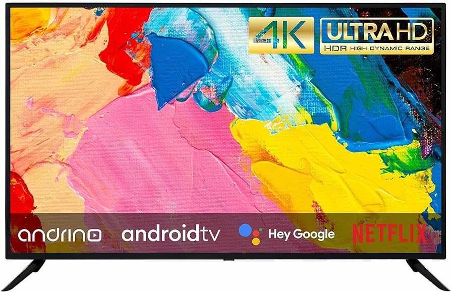 Скидка! Телевизор 43" ANDRINO AN43U01 (4K Android Smart TV Bluetooth)