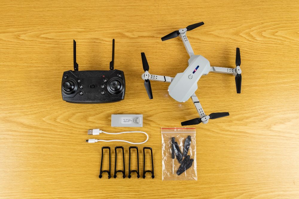 Drone LS525 4k c/ bateria extra e mala de transporte.