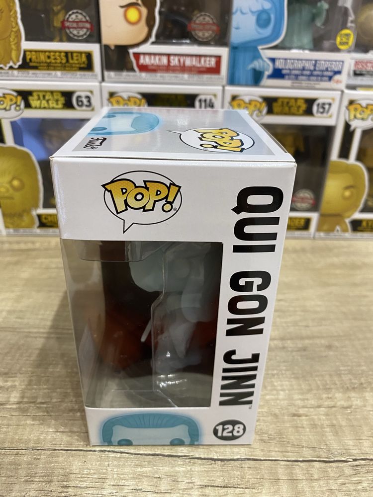 Star Wars Funko Pop 128 Qui Gon Jinn (Gitd)
