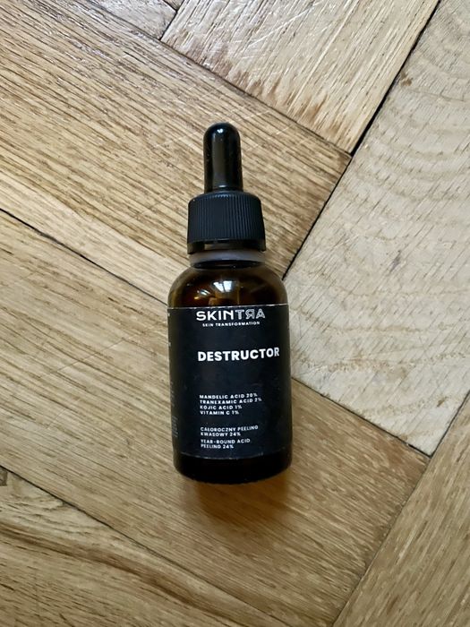SkinTra - Destructor - Całoroczny Peeling Kwasowy 24% KWASY