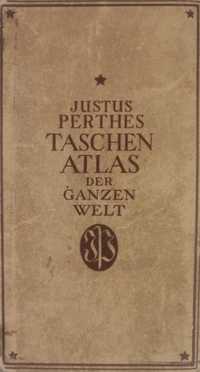 Justus Perthes Taschen atlas der ganzen welt 1943
