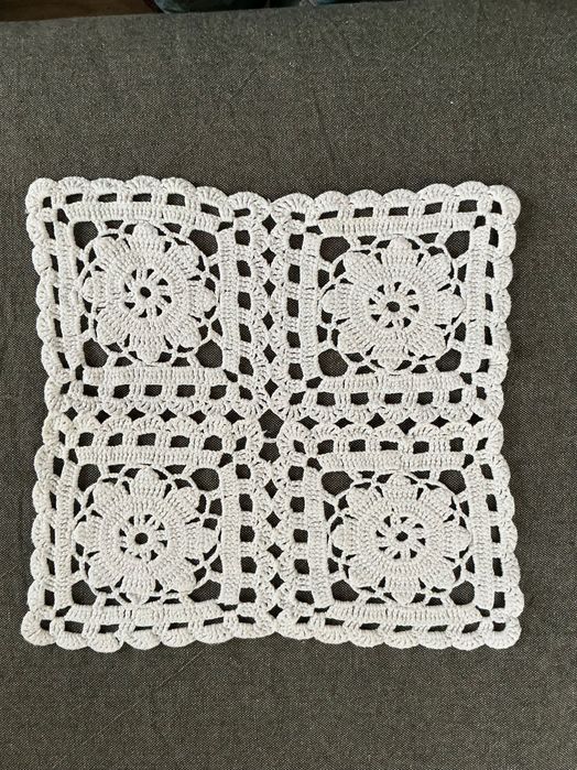 Serwetka  , duźy way or, rękodzieło, srednica ok.30 cm