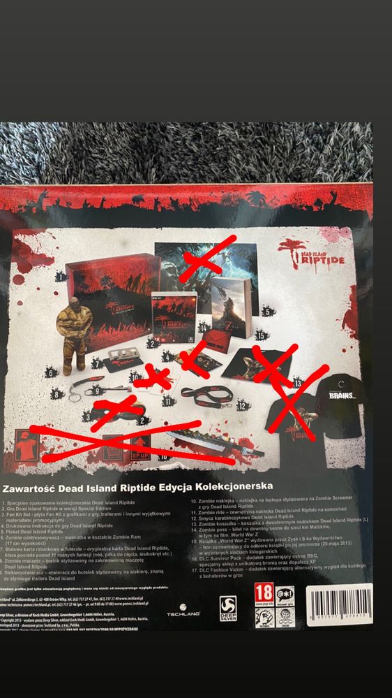 Dead island riptide collector edition rare