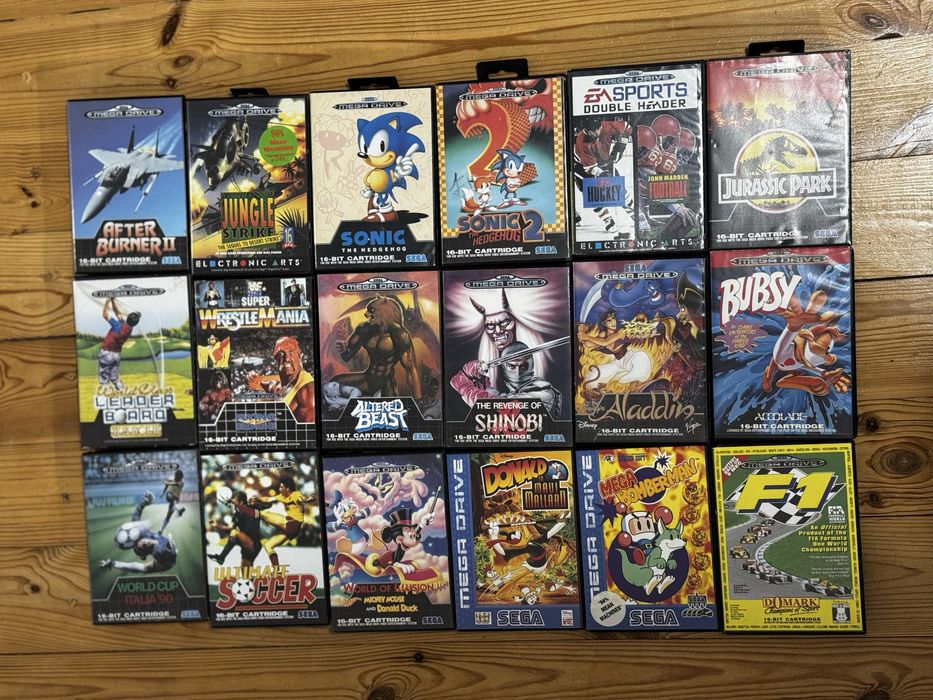 Zestaw gier Sega Mega Drive