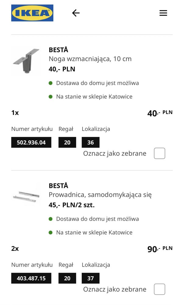 Ikea komoda szafka rtv BESTA