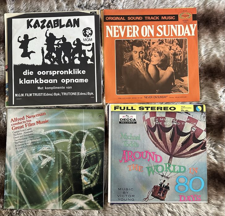 Lote 10.2 - 20 x discos de vinil Lp's - Bandas  Sonoras