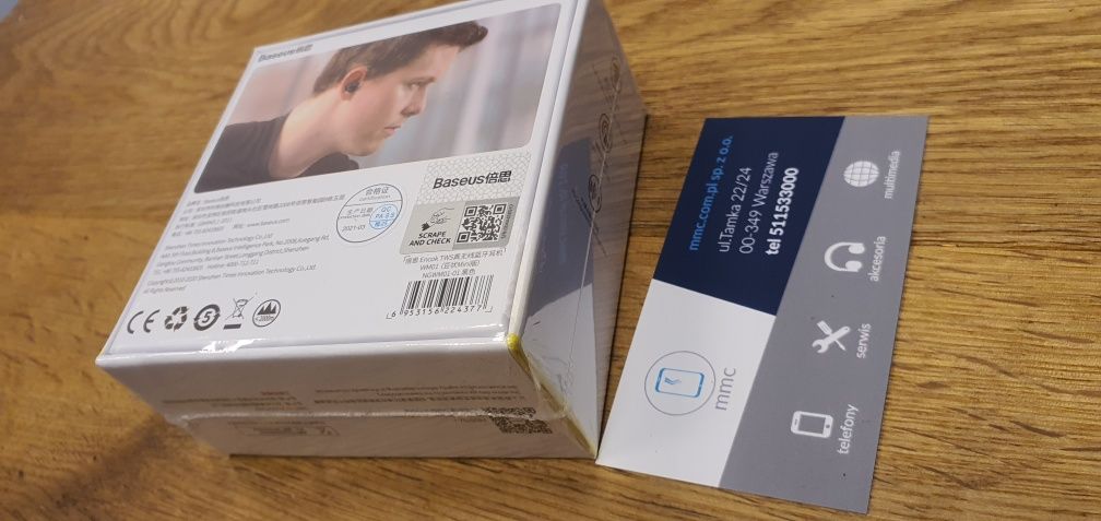 Baseus Encok WM01 bluetooth słuchawki nowe - Tamka 22/24