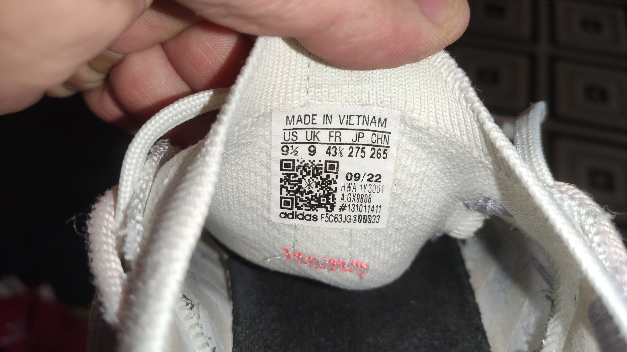 Чоловічі кросівки Adidas 4DFWD x Parley.Розмір 43