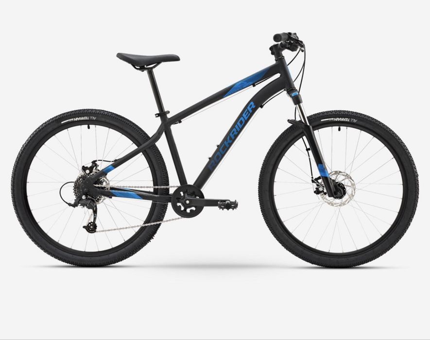 Bicicleta ROCKRIDER ST 120 - Azul e Preta/Como Nova/Garantia/Extras