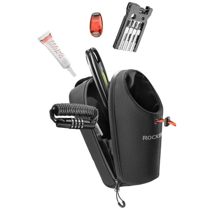 Torba Rowerowa Na Kierownicę Z Uchwytem Na Bidon Rockbros P002Pl