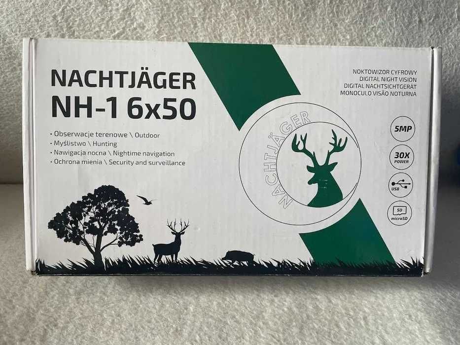 Delta Optical Dzienno-nocny Noktowizor Cyfrowy NachtJaeger NH-1 6x50