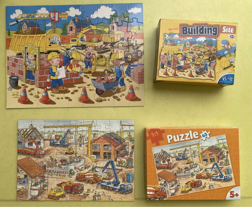Puzzle motivo obras