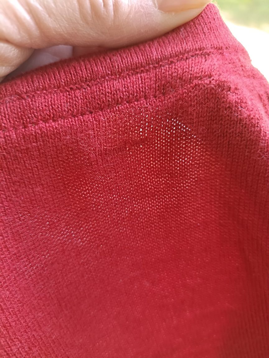 Sweter Burberry jedwab, bawełna, kaszmir /Roz XS/S