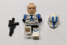 Legion Blue Clone Trooper niebieski klon Star Wars Lego zabawka
