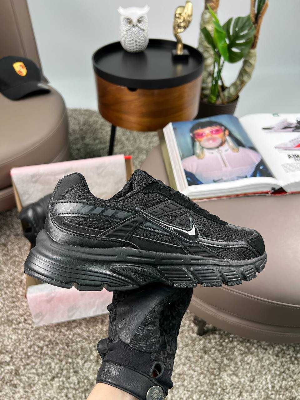 Мужские кроссовки найк Nike Initiator M All Black [41-46]