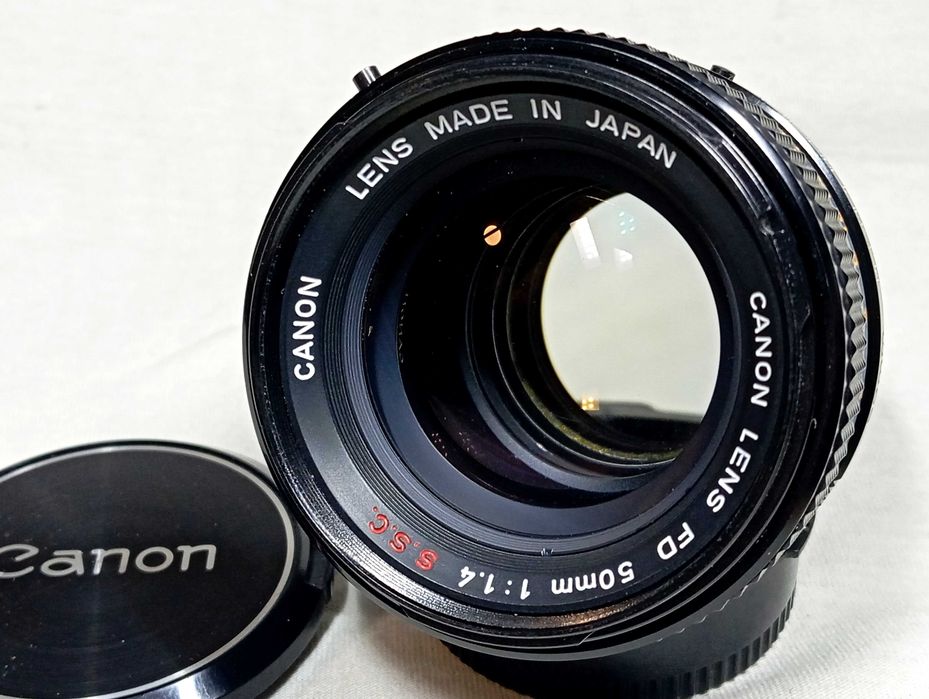 Canon FD 50mm 1:1.4 S.S.C. полный комплект