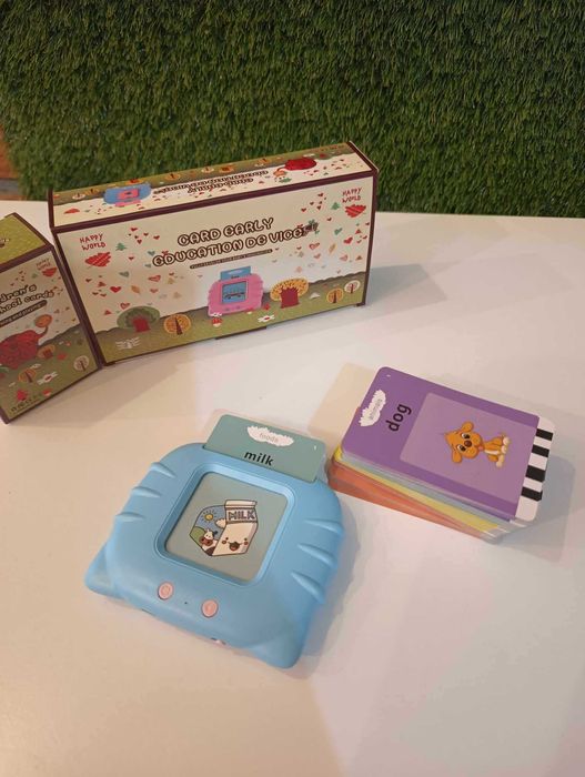 Gra Edukacyjna do Nauki Angielskiego, czytnik kart dla dzieci