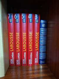 5 volumes Larousse