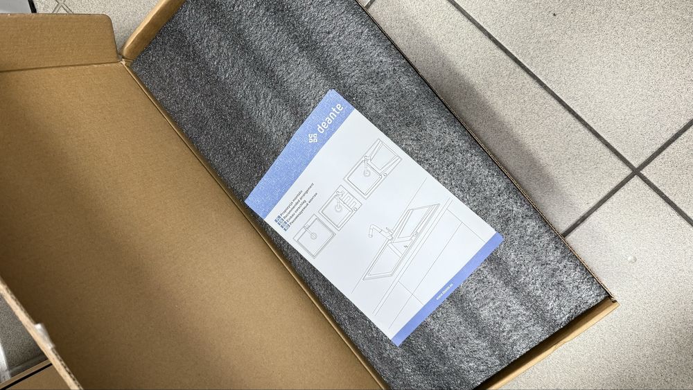 Nowa bateria kuchenna Deante Silia BQS B730 Stal/Czarny Mosiądz
